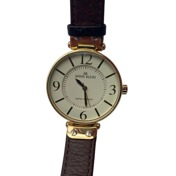 Classic Style Anne Klein Water Resistant Womens Analog Watch 10/9168-New Battery - Picture 1 of 7